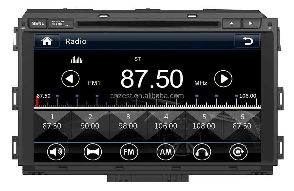 Car Audio System For Kia Carnival Car Audio Player With Dvd Gps