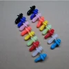 2018 custom logo soundproof pu foam hot selling ear plugs hearing protection