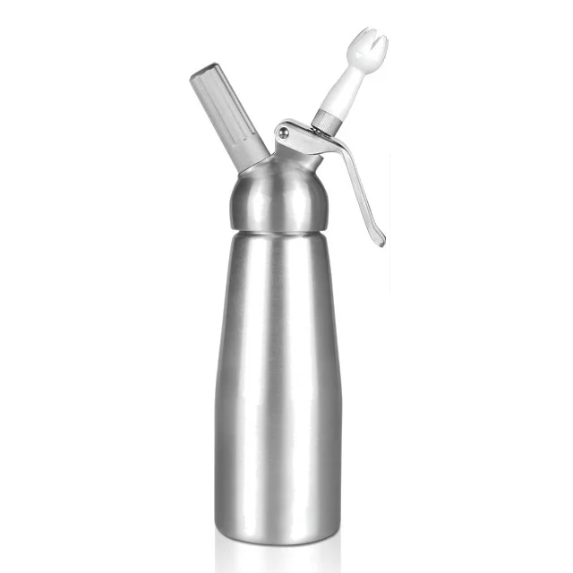 Hot Selling 500ml Aluminum Cream Whipper With 3 Pieces Decorating
