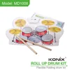 same sound withe real drum kit, hand roll up USB Midi electronic drum