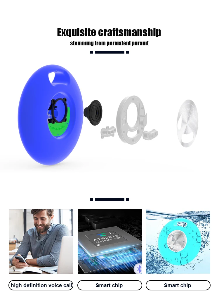 Waterproof Bluetooth Speakers Outdoor Wireless Portable Speaker for Camping Beach Sports - ANKUX.COM