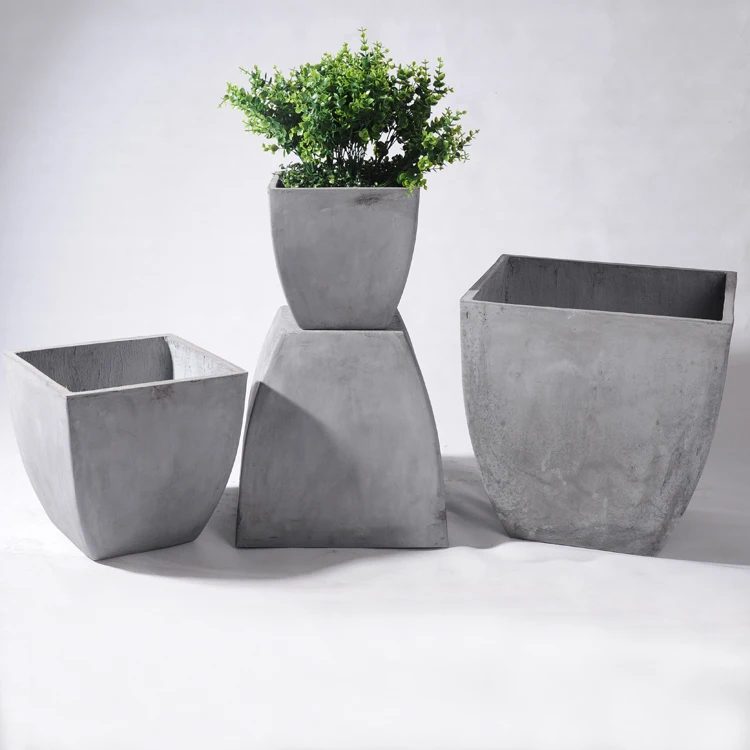 Ft01 Ladder Shaped Outdoor Indoor Flower Pots Concrete Plant Pot Buy Indoor Flower Pots Concrete Plant Pot Plant Pot Product On Alibaba Com