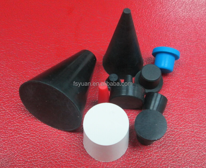 Large Cone Rubber Plug / Oil Seal Flange Nbr Plug / Expandable Taper