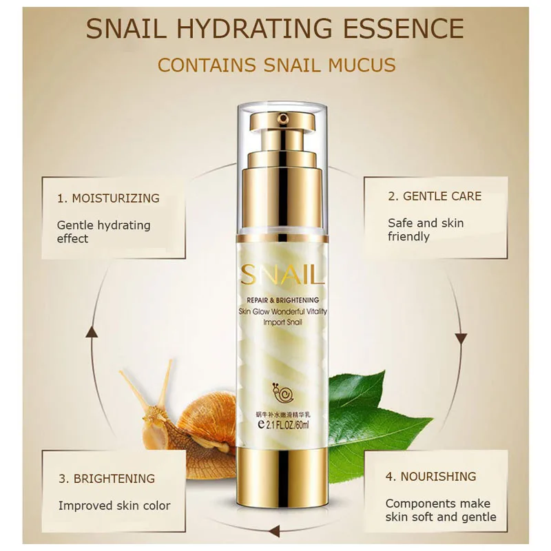 Oem Best Snail Repair Whitening Brightening Cream - Buy Best Snail ...