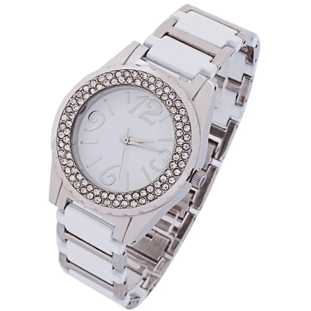 Fashion Girls Large Number Crystal Wristwatches China Watches