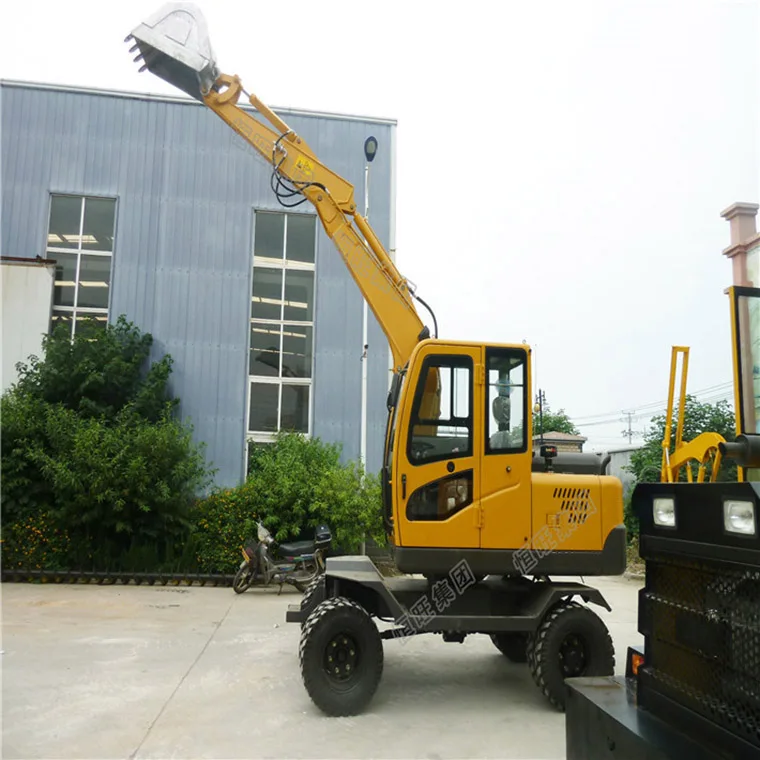 Easy operate small 6T full hydraulic loader