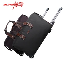 High quality waterproof nylon fabric bag for men and fashion bag travel man