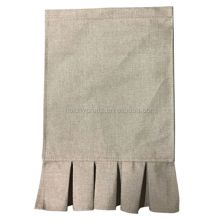 burlap garden flag