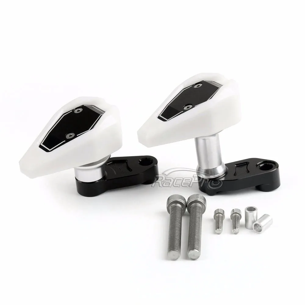 thumbnail image 2 of Hot Motorcycle Frame Sliders Shock Absorption Anti Crash Protector Fit 2 of 14