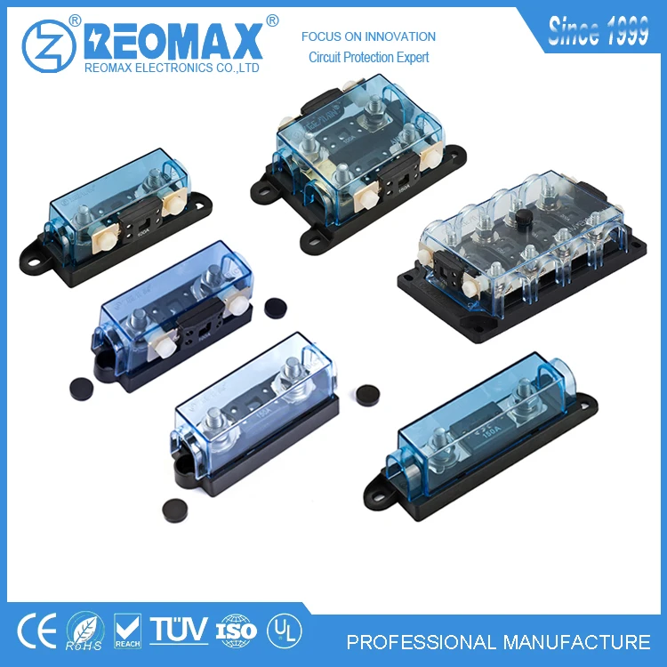 80a 100a 120a 32v Car Audio Automotive Glass Tube Fuse Holder Bolt On Fuse Box Agu Anl Anm Fuse