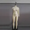 38 Size Professional female fitting tailoring use dress form with one long arm, one detachable shoulder caps