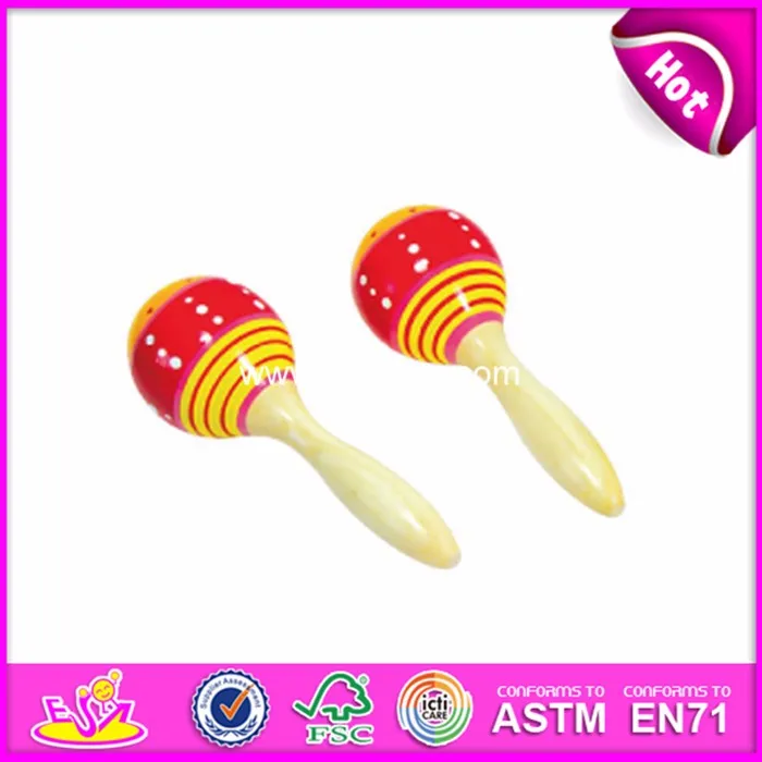 Hot Sale Kid Musical Wooden Maracas Sound For Wholesale W07i054 Buy Maracas,Maracas Sound