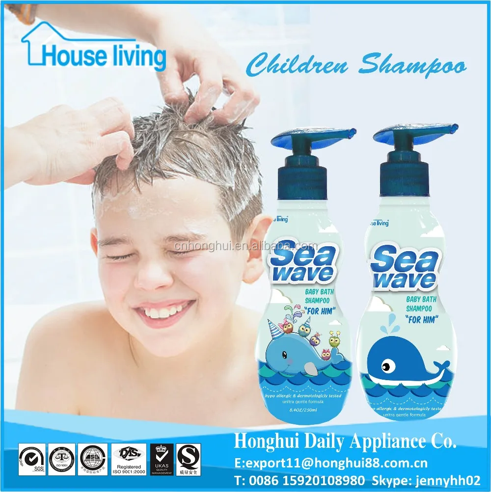 250ml Children Shampoo Own Brand Name Portable Hair Growth Olive