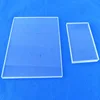 Custom precision instrument ultra thin quartz glass substrate for slide eyepiece/objective lens/copying machine/scanner