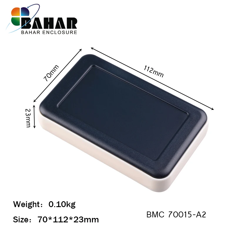 Bahar ABS plastic material handheld enclosure for sensors box