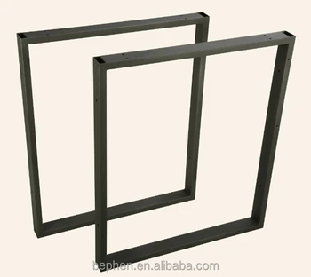 Office Furniture Parts Square Table Leg Black Powder Coating Office Furniture Parts Square Table Leg Black Powder Coating Desk Legs 10004p12