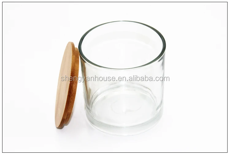 100ml Personalized Wholesale Glass Candle Jars And Lids/cheaper Wooden