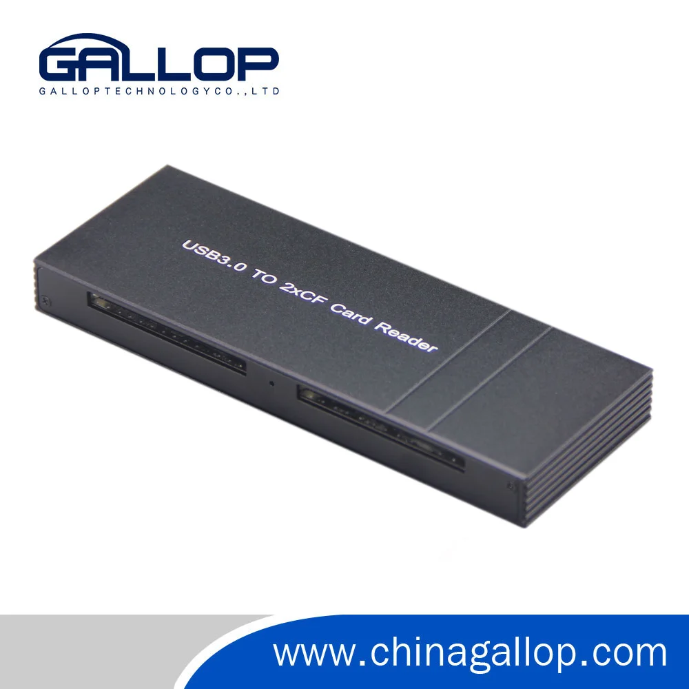 USB3.0 CF Card Reader/Writer support 2xCF with 2xUSB3.0 ports - ANKUX.COM