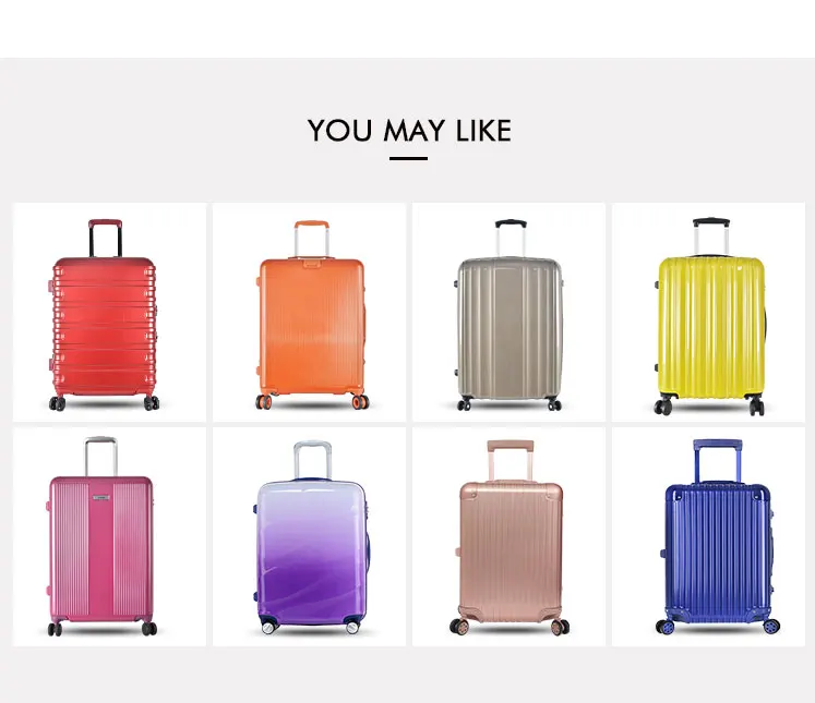 Industrial Removable Wheels Retro Airport Travel Luggage