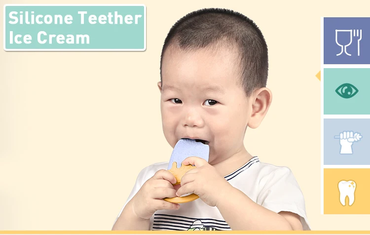 baby king ice cream teether