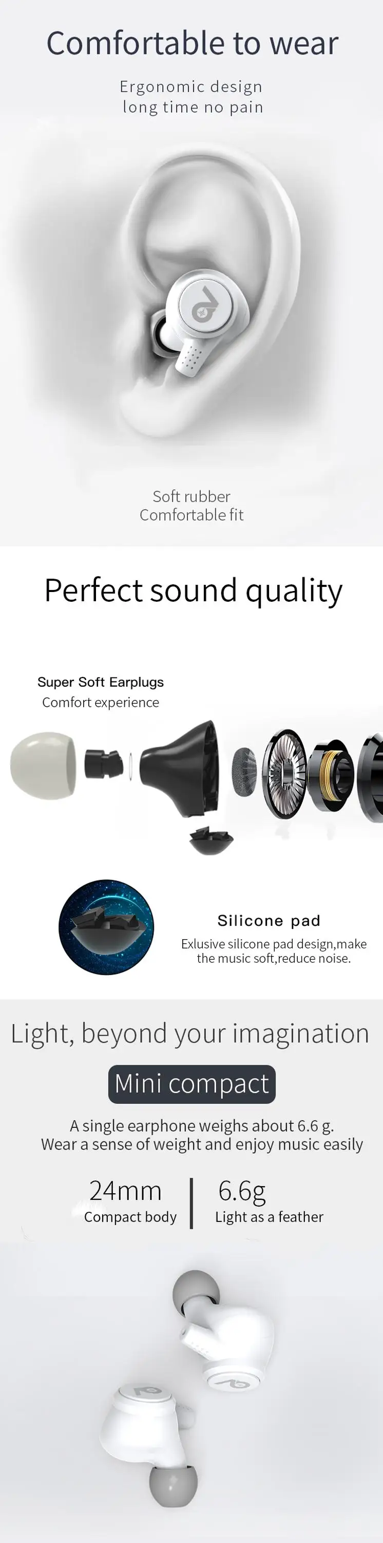 Micro 5.0 Headphone GPS Original Ear Buds Type C Mini True Wireless Earbuds Earphone - ANKUX.COM