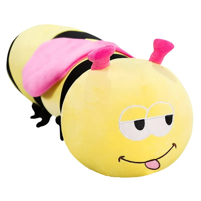 Lindas abejas bebé de felpa muñeca cómoda cama de coche Lindas abejas bebé de felpa muñeca cómoda cama de coche