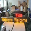 high definition P10 outdoor single color bus led rental display screen