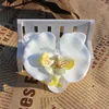 Shininglife DIY wedding flower Artificial latex butterfly orchid head