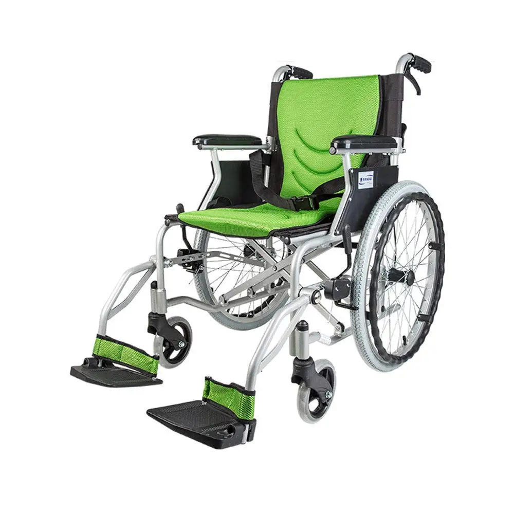 Buy ZJⓇ Wheelchair Wheelchair, Aluminum Folding Electric Wheelchair