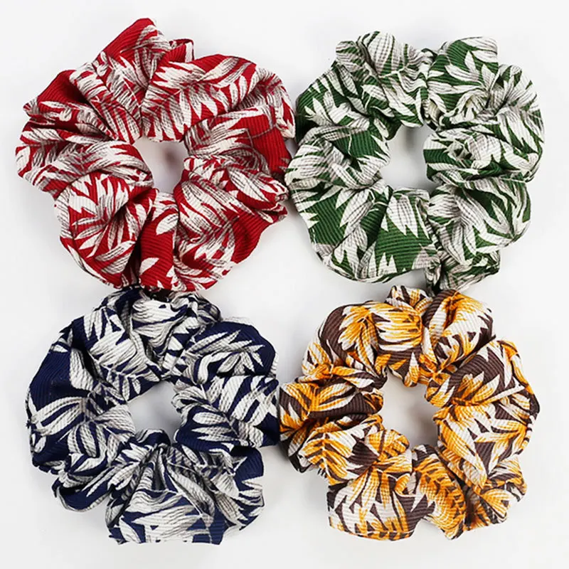 Good Quality Scrunchies Wholesale Chiffon Hair Scrunchies 10cm Bulk