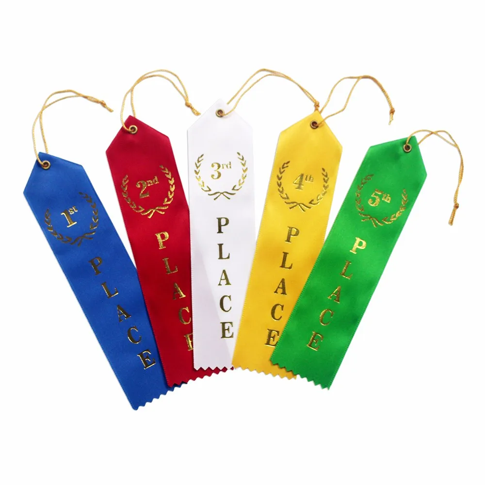 Professional Holiday Suppliers Satin Grosgrain Award Ribbon Rosette 1st ...