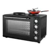 45L Electric oven solid hot plate Toaster Oven with CB certificate Table oven with two plate