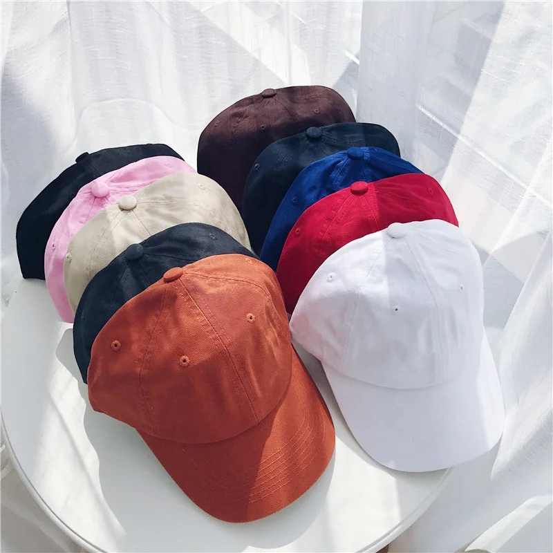 Multi Color 6 Panel Dad Hat And Caps Unstructured Custom Logo Baseball ...