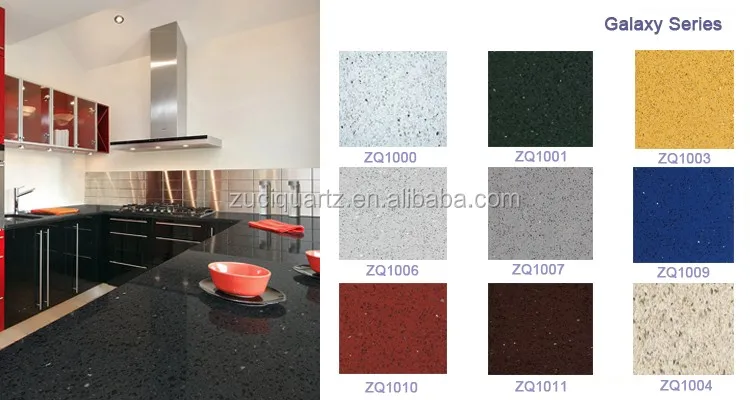 ZQ3007 Grey quartz countertops and vanities from China best quartz supplier