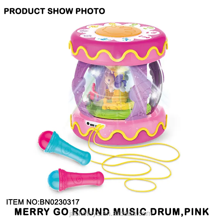 Pink HMANE Saxophone Musical Instrument Toys with Light & Sound Early Education Toy for Boys Girls 