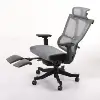 High End Ergonomic Full Mesh Patented Manager Office Chair with Footrest