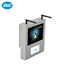 AMI 64 Mbit flash ROM industrial embedded panel pc with Bar & QR code scanning module