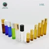 2ml 3ml 5ml 10ml 15ml 30ml 50ml roll on perfume bottle square deodorant essential oil glass roller bottle
