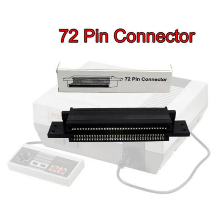 72 Pin Game Cartridge Slot Connector Replacement for Nintendo NES