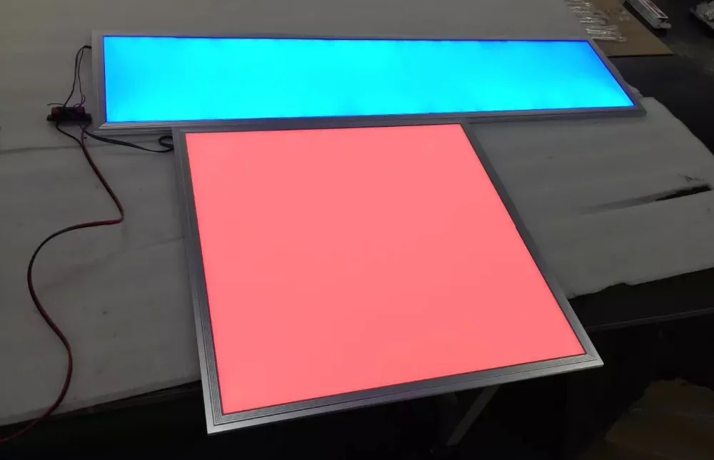 flat ceiling RF remote control 9W 10W 12W 18W 24W 36W 42W 50W 72W 80W colour changing led panel lighting