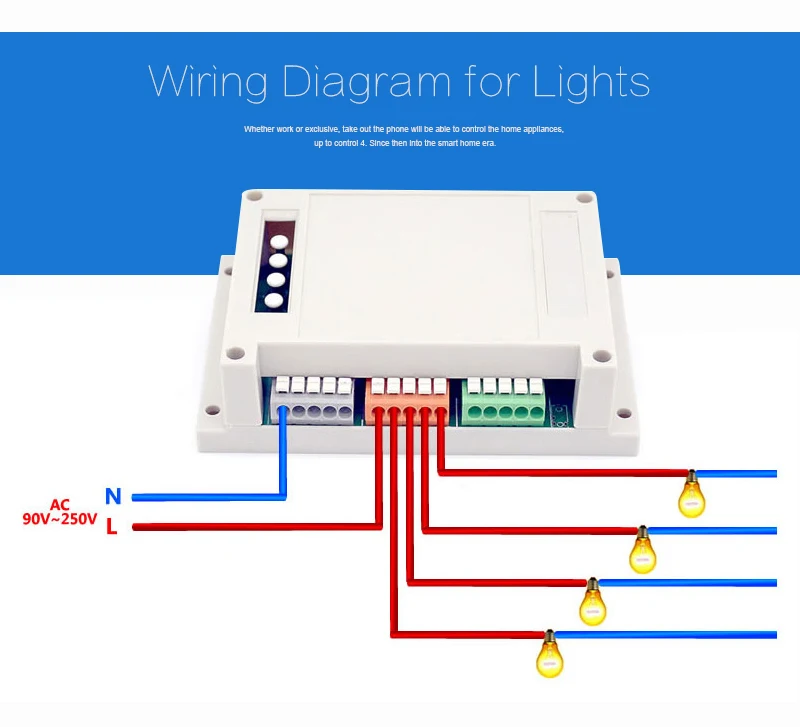 2017 hot smart wifi switch sonoff 4ch 4gang wifi wireless smart 2017 hot smart wifi switch sonoff 4ch 4gang wifi wireless smart, Wiring diagram
