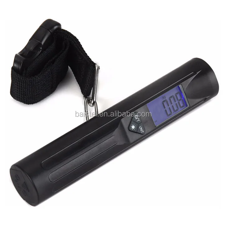 Digital Electronic Luggage Scale Led Flashlight Pocket Handheld