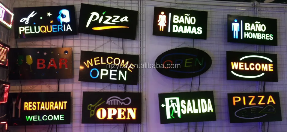 Cartel De Neon Led Con Logotipo Personalizado Buy Neon Led Cartelera Led Product On Alibaba Com