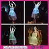 fibre optic lighting luminous led modern latin lights led dance costumes