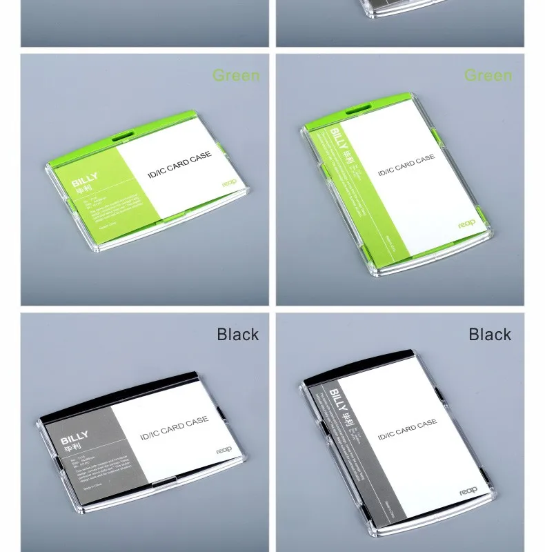 Reap 7117 Standard Size 54 86mm Without Lanyard Id Ic Card Holder Name Badge For Kids Name Label School Camp Office Business Buy Standard Id Card Holder Rfid Blocking Card Holder Ic Id Card Holder