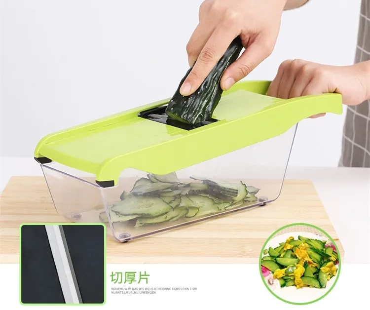 7 In 1 Multifunction Salad Spinner Fruit Juicer Manual Vegetable