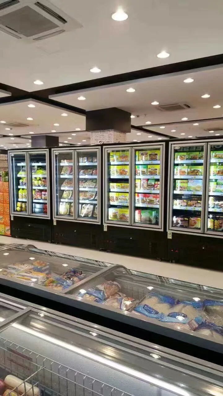 supermarket multideck chiller display