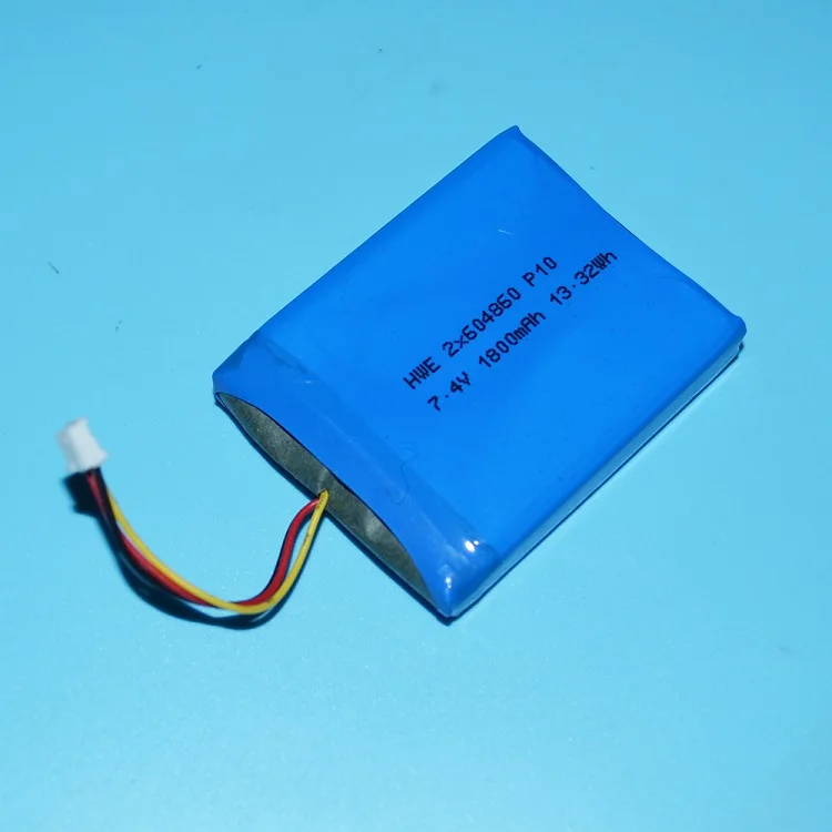 7.4 V Lipo Battery 7.4v 1800mah Li Ion Polymer Battery 7.4v ...