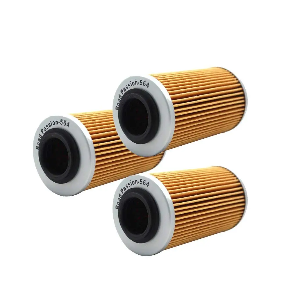 Road Passion Oil Filter for APRILIA RSV MILLE 998/RSV MILLE R 998 2000-2002 2004/RSV TUONO 998 2004-2005 (pack of 3)