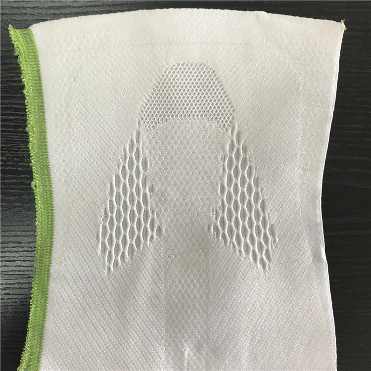 China Supplier White Breathable Sport Vamp Fly Knitting Shoe Upper